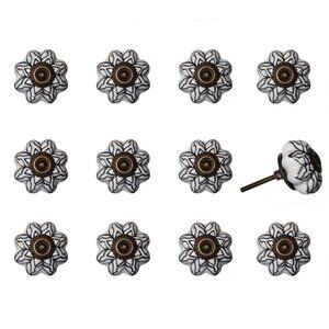 Knob-It Home Decor Classic Cabinet & Drawer Knobs | 12-Piece | K3951